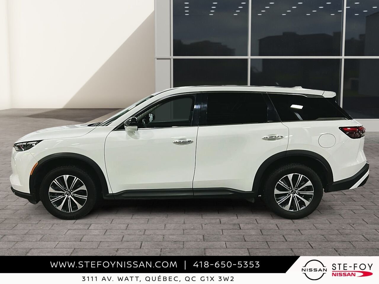 2024 INFINITI QX60 PURE White Ste-Foy - photo #4