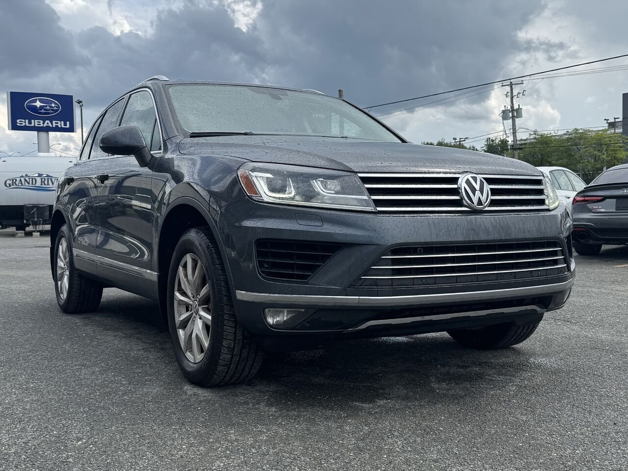 Volkswagen Touareg V6 2015 Gris Granby - photo #8