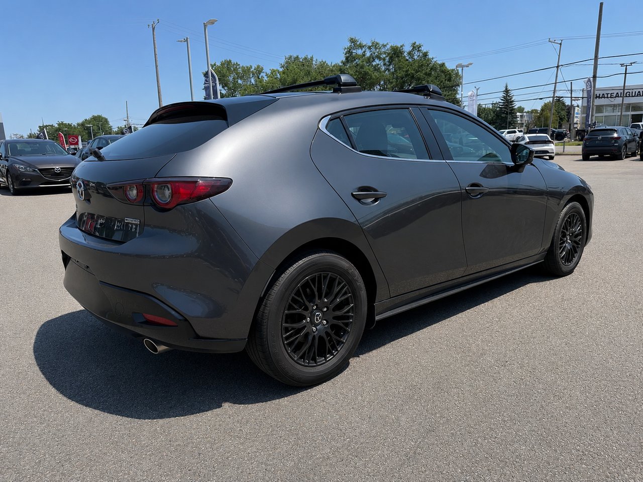 Mazda Mazda3 Sport GS 2023 Gris Châteauguay - photo #4