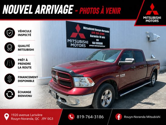 Ram 1500 Cabine multiplaces 4RM, 149 po Outdoorsman 2017 Rouge