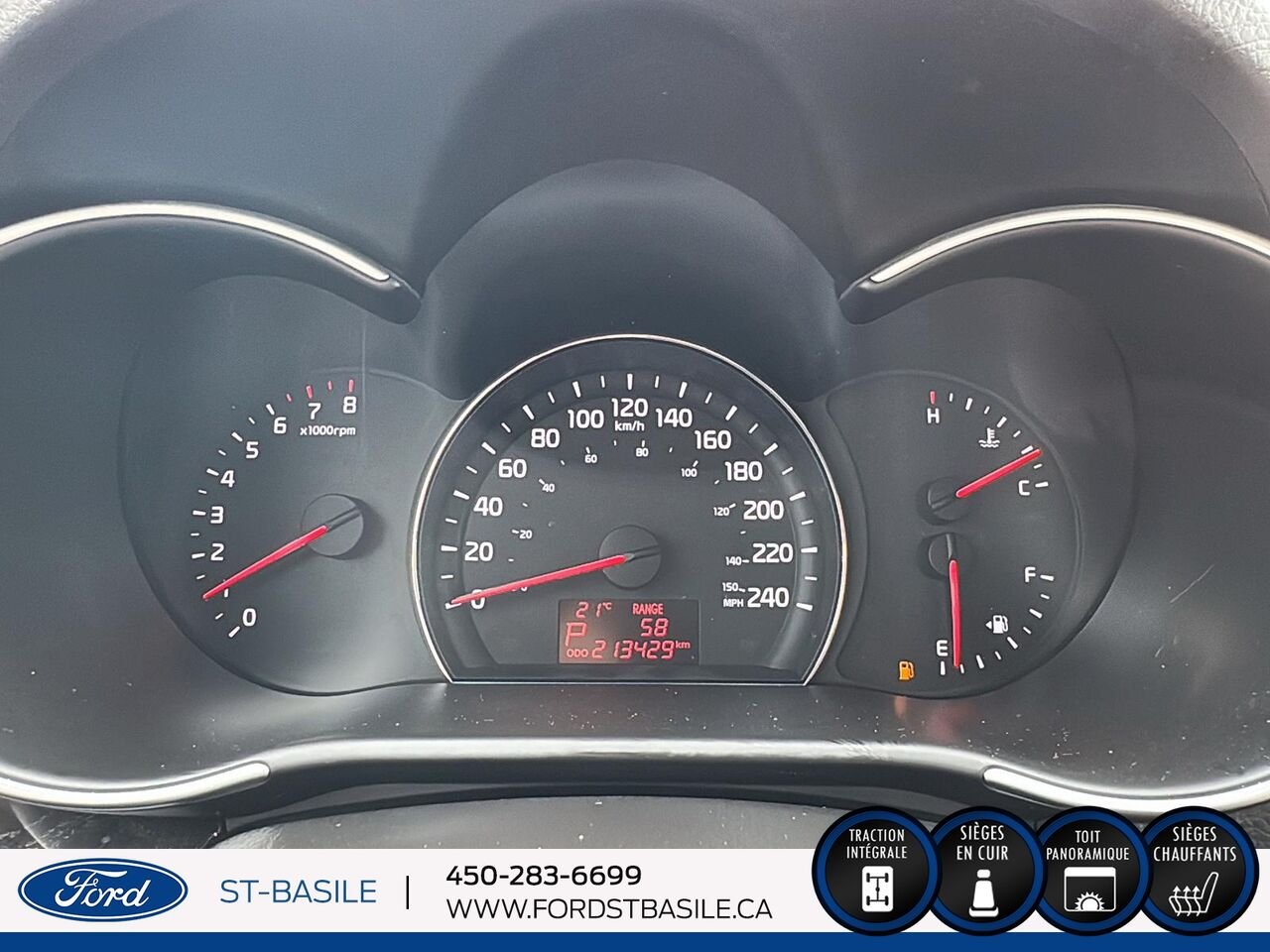 KIA SORENTO 2014 Blanc Saint-Basile-le-Grand - photo #23