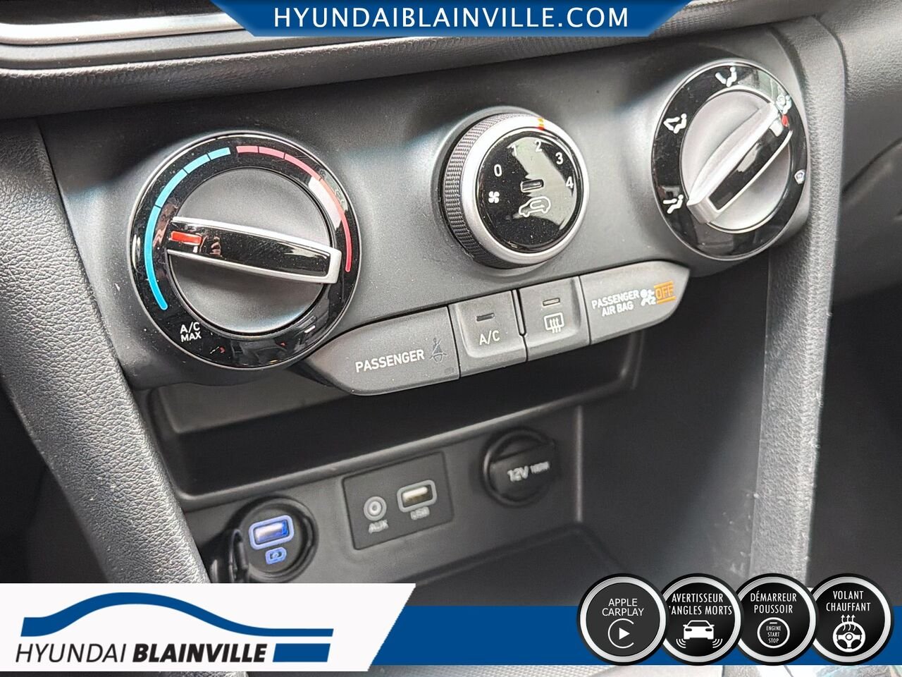 2020 Hyundai Kona White Blainville - photo #17
