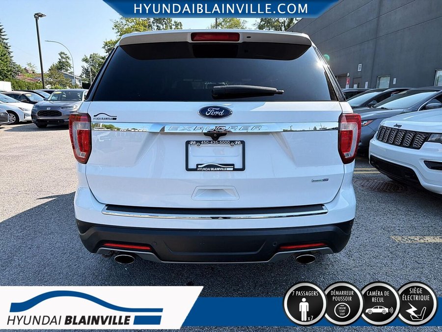 2018 Ford Explorer 2018 White