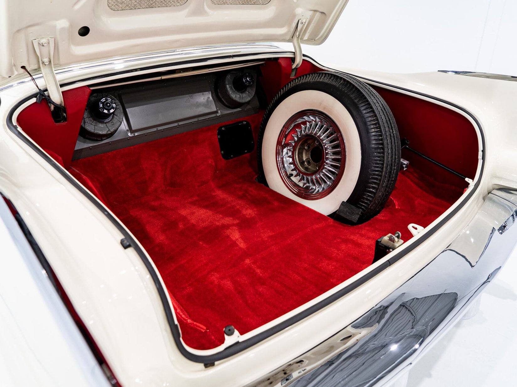 Cadillac Eldorado Seville With Factory A/C | PRIX EN USD 1956 Blanc Montréal - photo #87