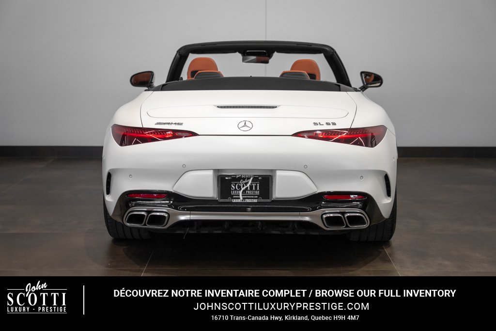 Mercedes-Benz SL SL 63 AMG roadster 2022 Blanc Kirkland - photo #5