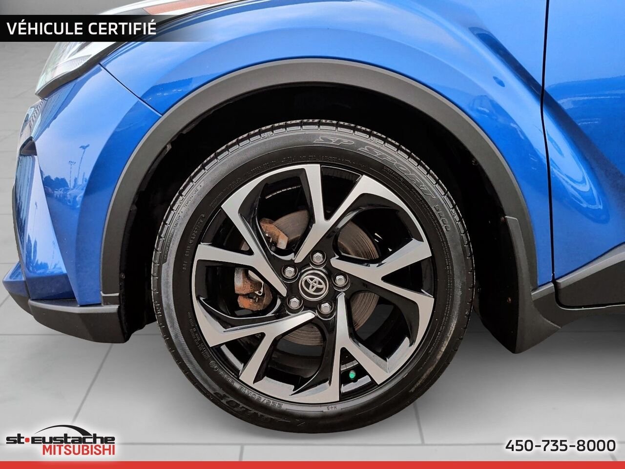 Toyota C-HR 2021 Bleu Saint-Eustache - photo #6