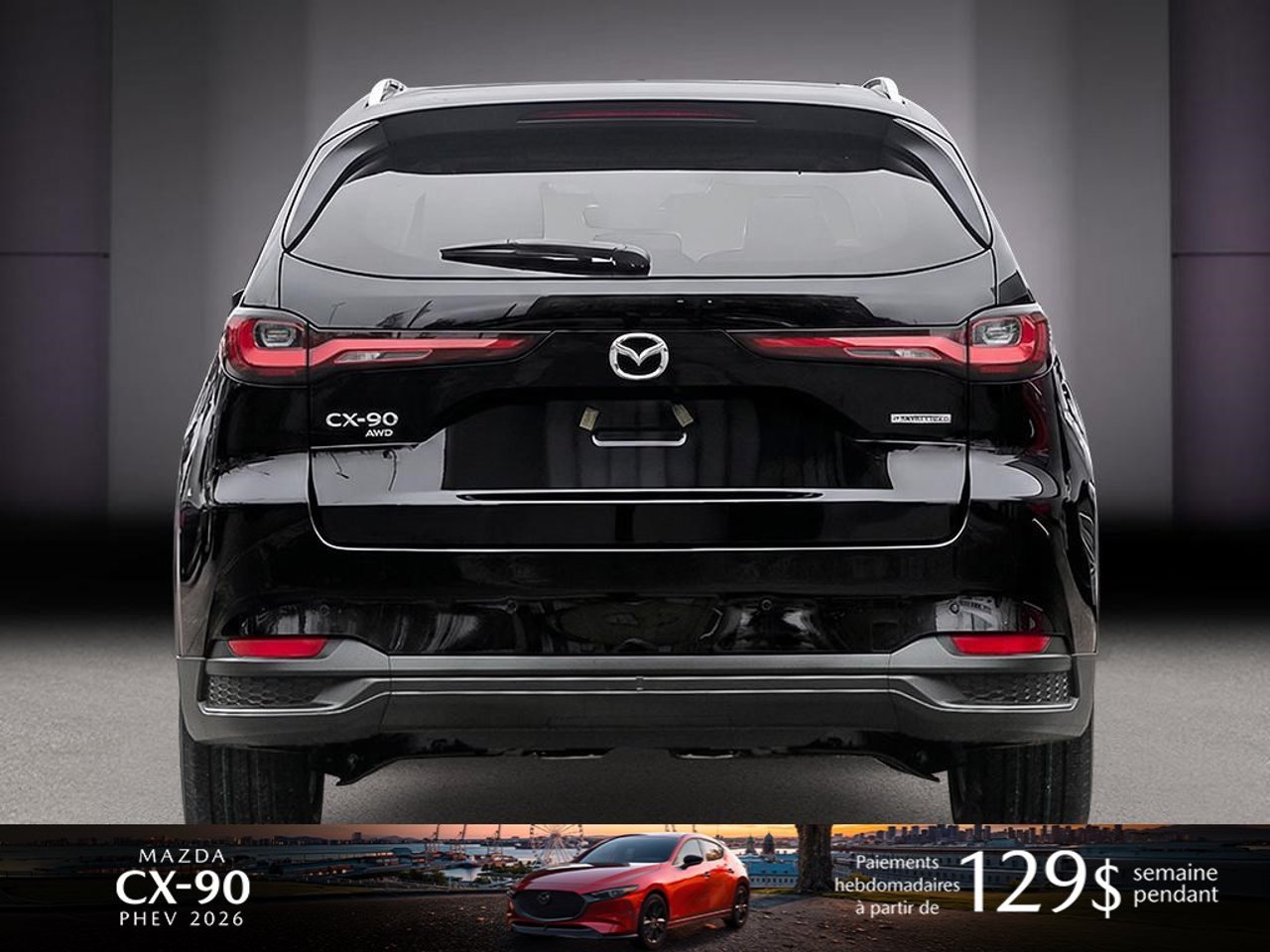 2026 Mazda CX-90 PHEV JM3KKCHAXT1377071 Jet Black Mica Mirabel - photo #4