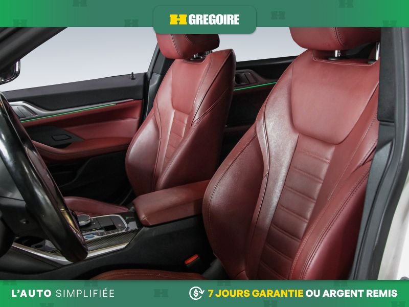 BMW i4 2023 Blanc Saint-Eustache - photo #23