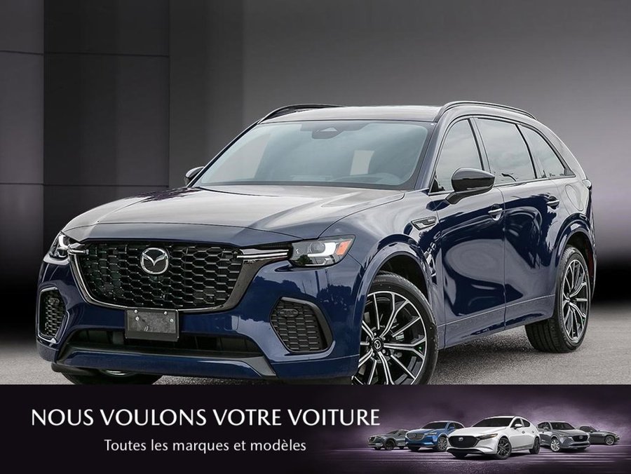 2026 Mazda CX-70 PHEV 2026 Deep Crystal Blue Mica