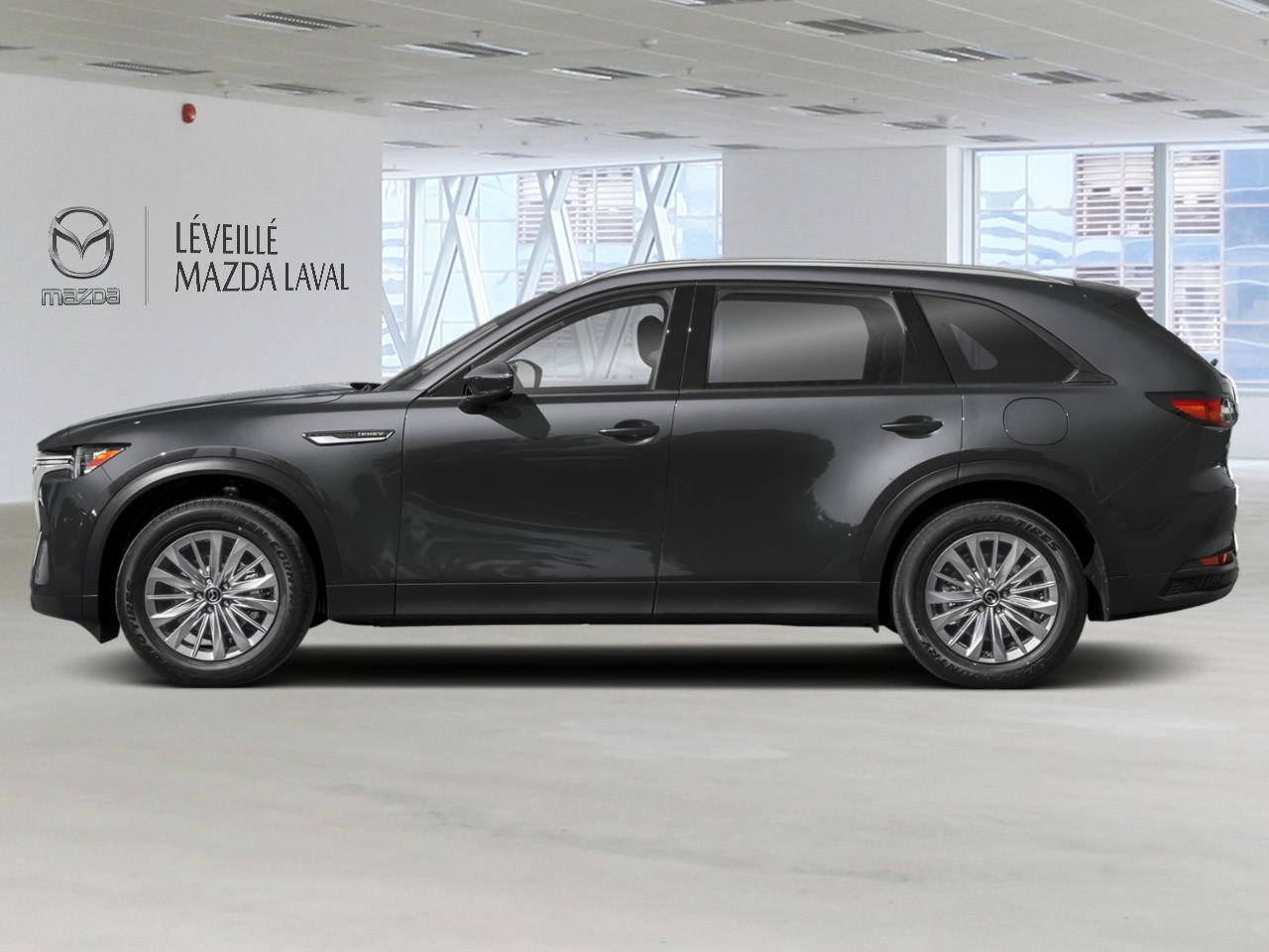 2026 Mazda CX-90 PHEV GS-L TI Machine Grey Metallic Laval - photo #1