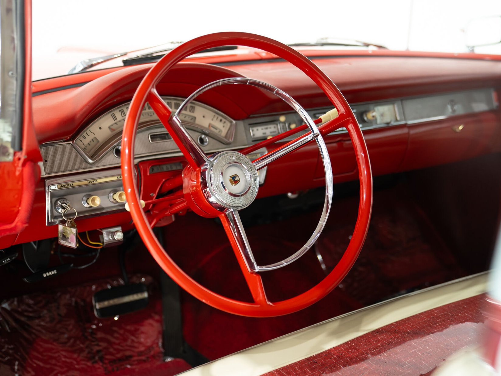 1958 Ford Fairlane 500 Skyliner Interceptor de police 352 CID Entièrement restaurée **PRIX EN USD** Montreal - photo #46