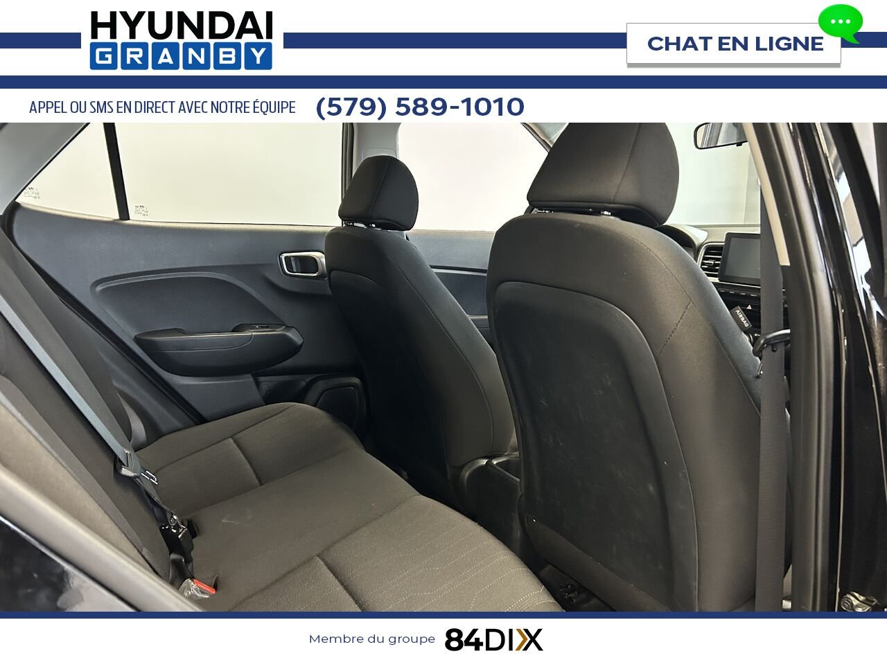 2024 Hyundai Venue Black Granby - photo #23