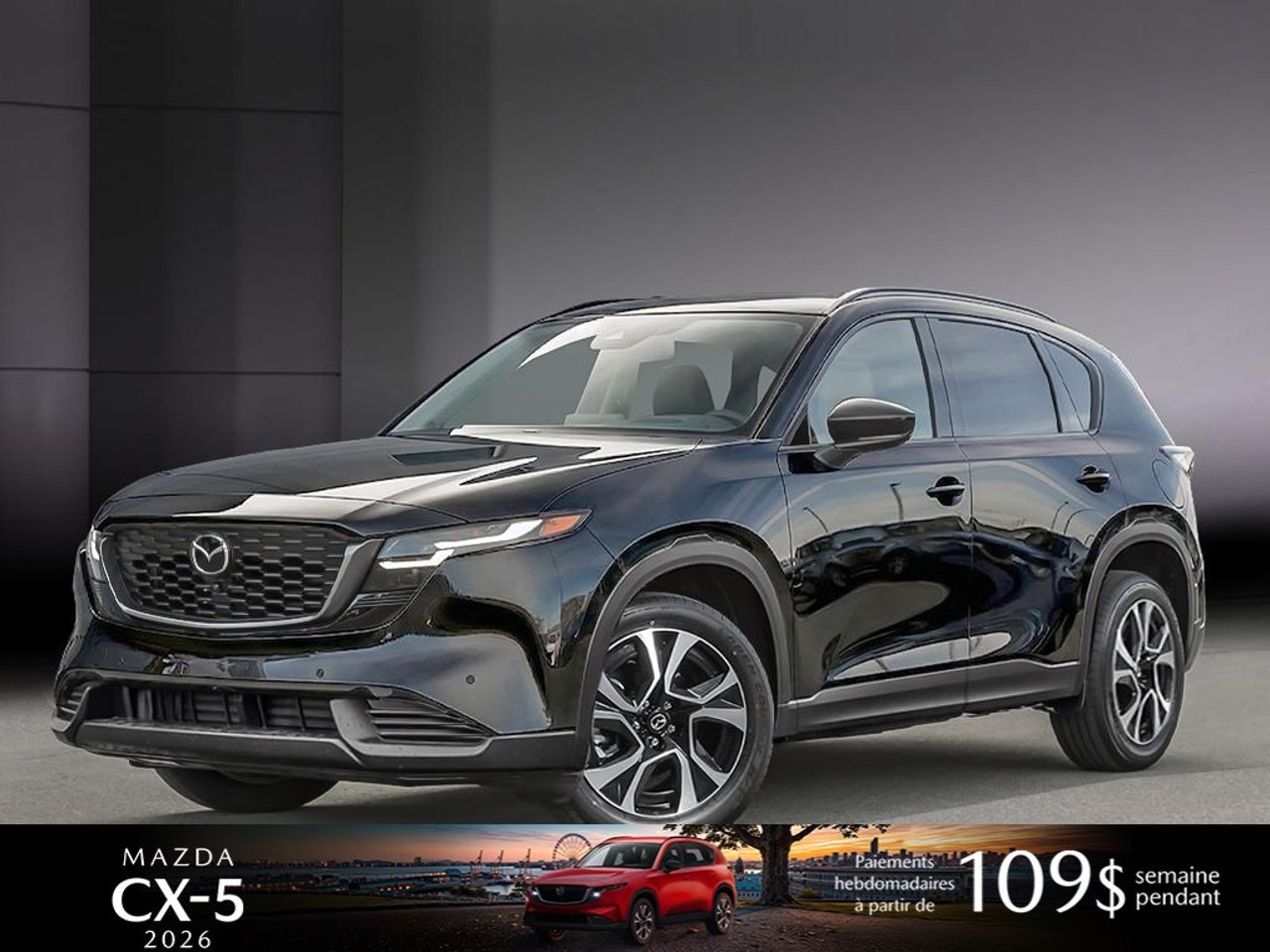 2026 Mazda CX-5 JM3KMBHAXT0190875 Jet Black Mica Mirabel - photo #0