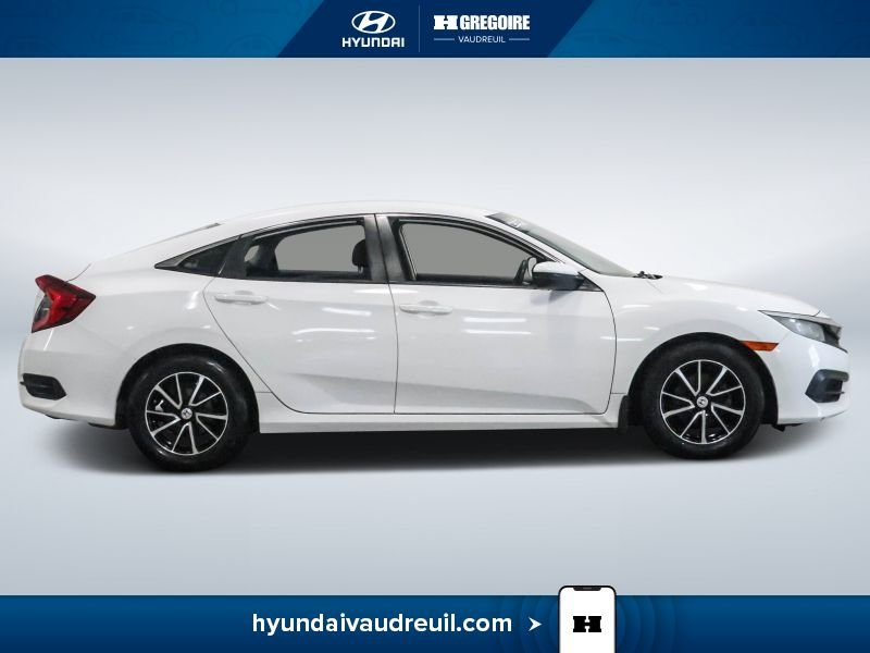 Honda Civic 2018 Blanc Laval - photo #12