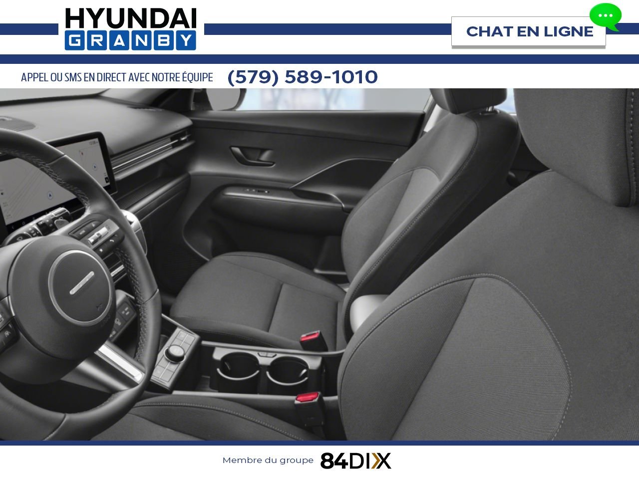 HYUNDAI Kona électrique 2026 Cybergris Granby - photo #7