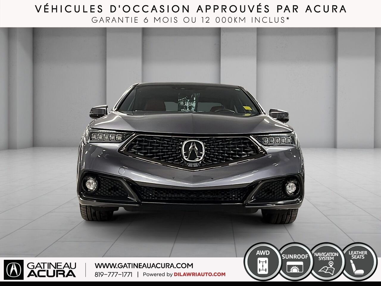 Acura TLX A-Spec Tech SH-AWD 2020 Gris Gatineau - photo #12