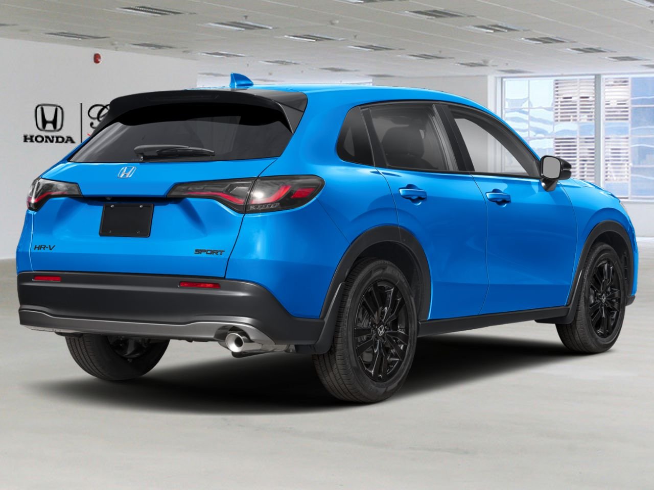 2027 Honda HR-V Sport Traction Intégrale BLEU COMPÉTITION NACRÉ(B-637P)-NOIR Gatineau - photo #1