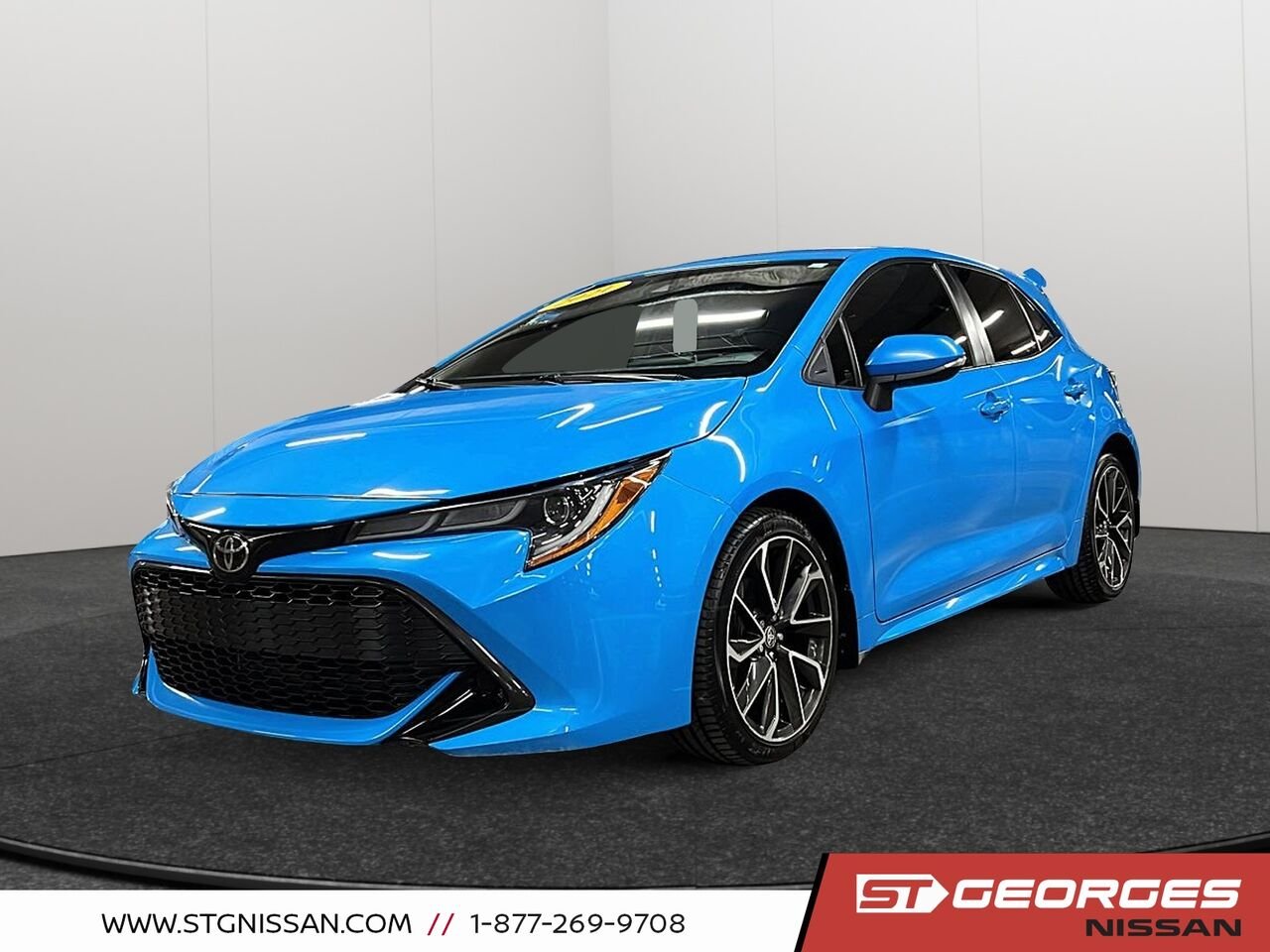 2021 Toyota Corolla Hatchback Blue Saint-Georges - photo #0