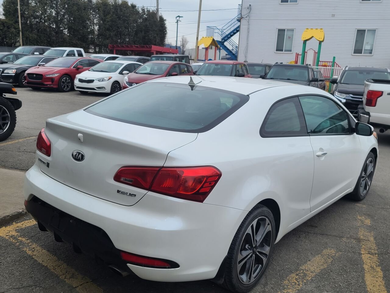 Kia Forte Koup 2014 Blanc Longueuil, - photo #5