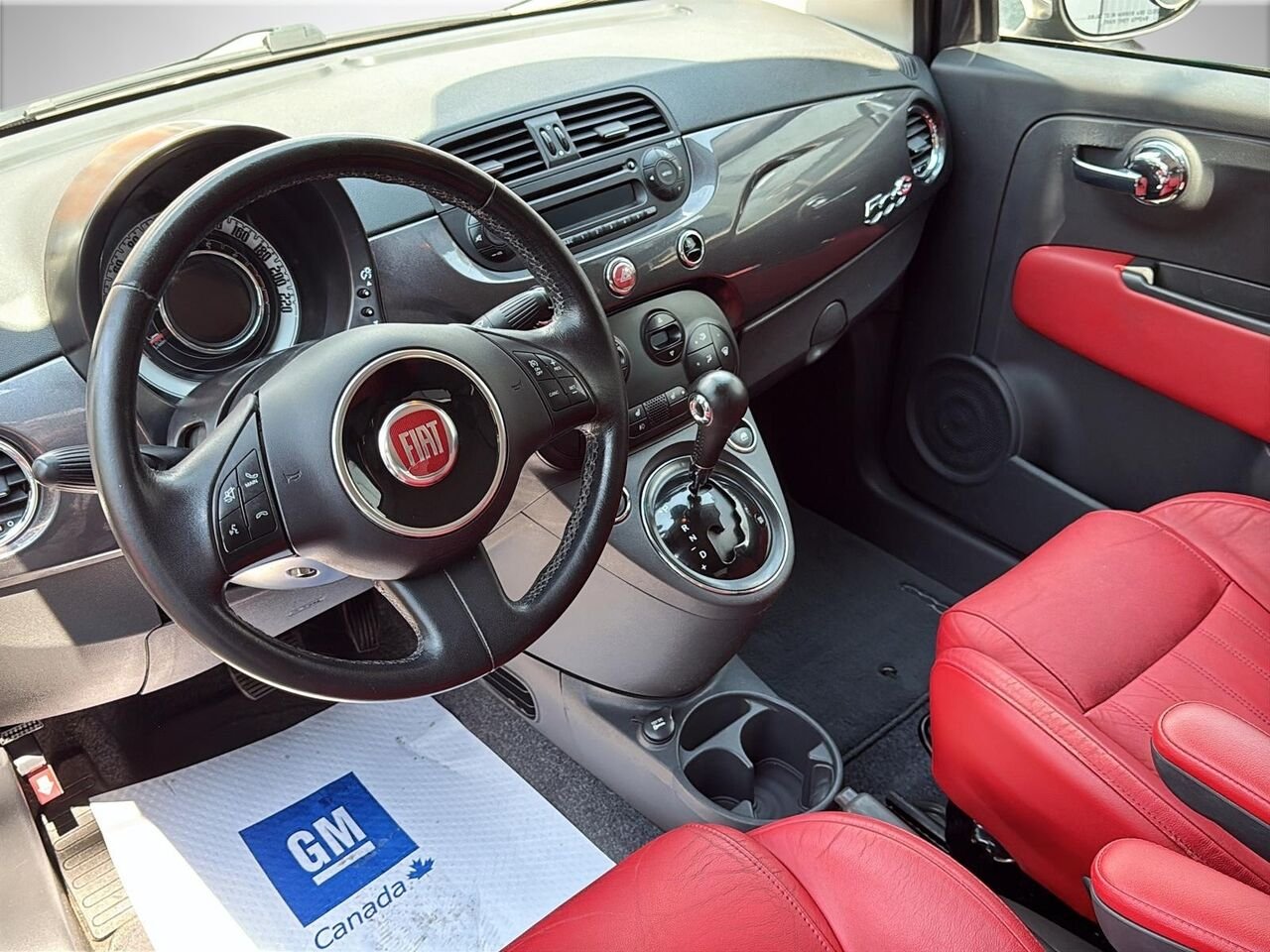 2014 FIAT 500 LOUNGE Grey Saint-Hyacinthe - photo #9