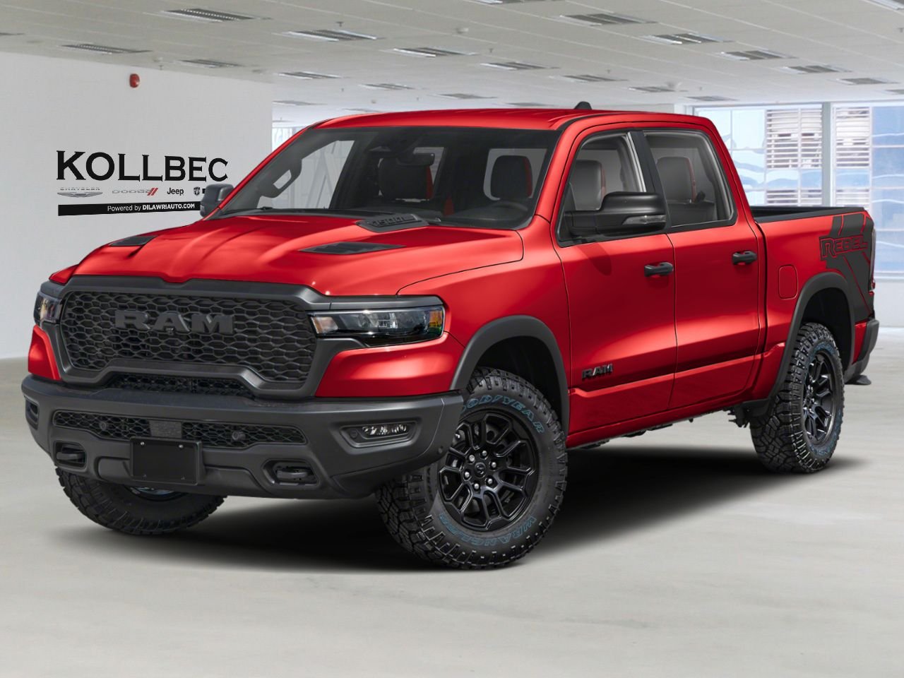 2026 RAM 1500 261570 | Rebel cabine d'équipe 4x4 caisse de 5 pi 7 po Molten Red Pearl Gatineau - photo #0