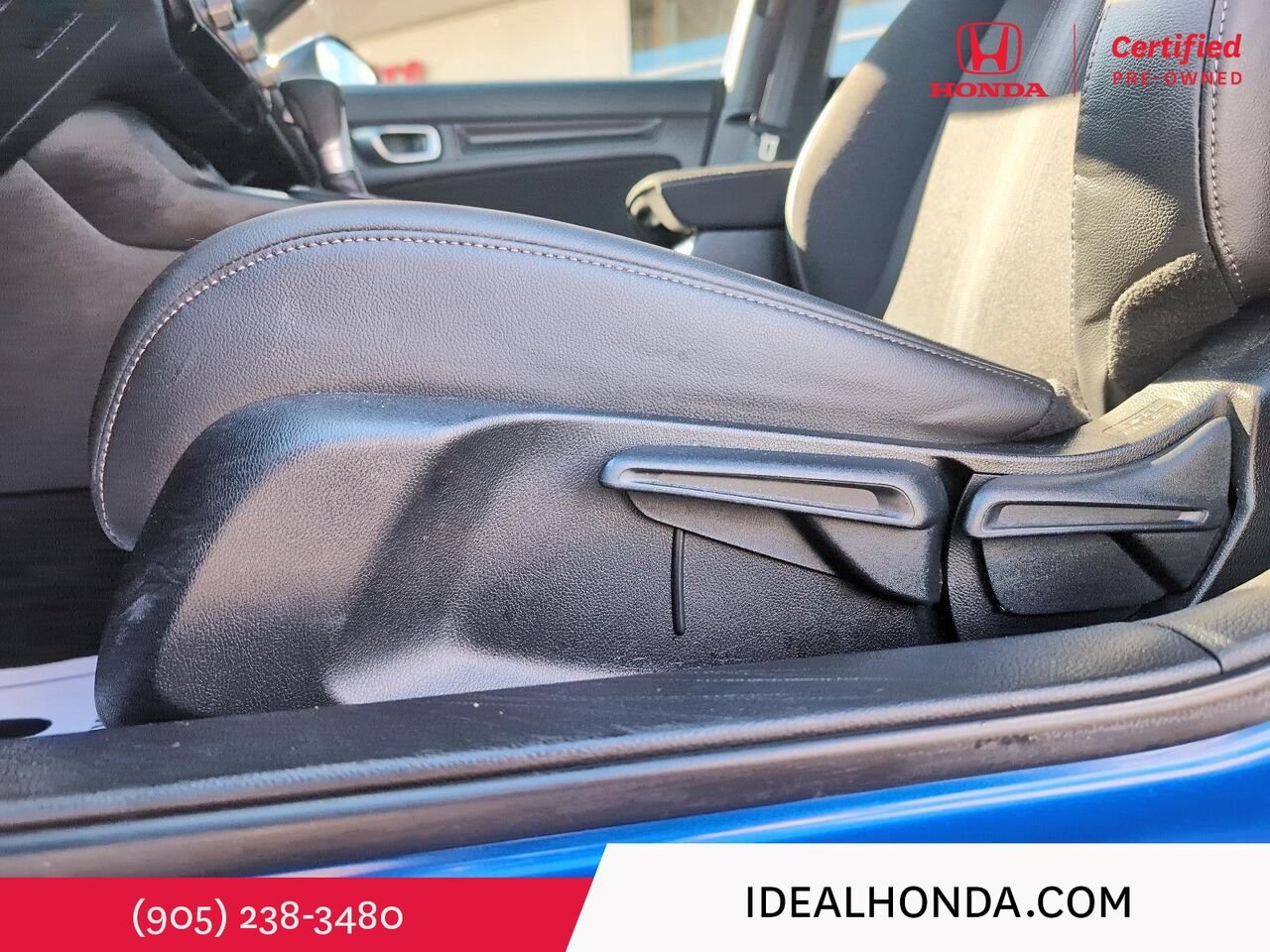 2024 Honda Civic Sedan SPORT CVT / CLEAN CARFAX Blue Mississauga - photo #9