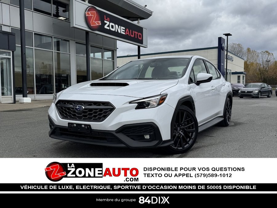 2022 Subaru WRX 2022 White