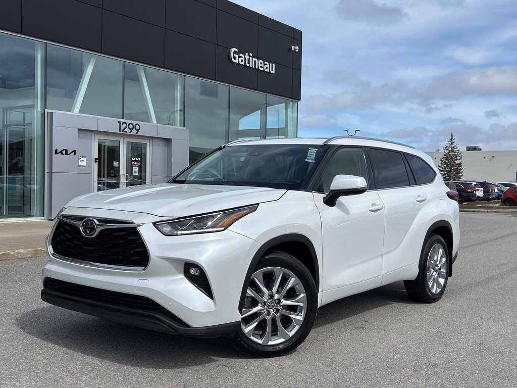 2023 Toyota Highlander White Gatineau - photo #8
