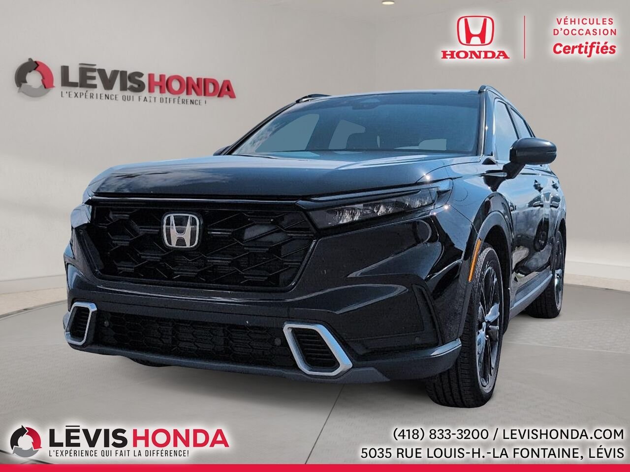 Honda CR-V Touring Hybride AWD Touring Traction Intégrale 2025 Noir Lévis - photo #0