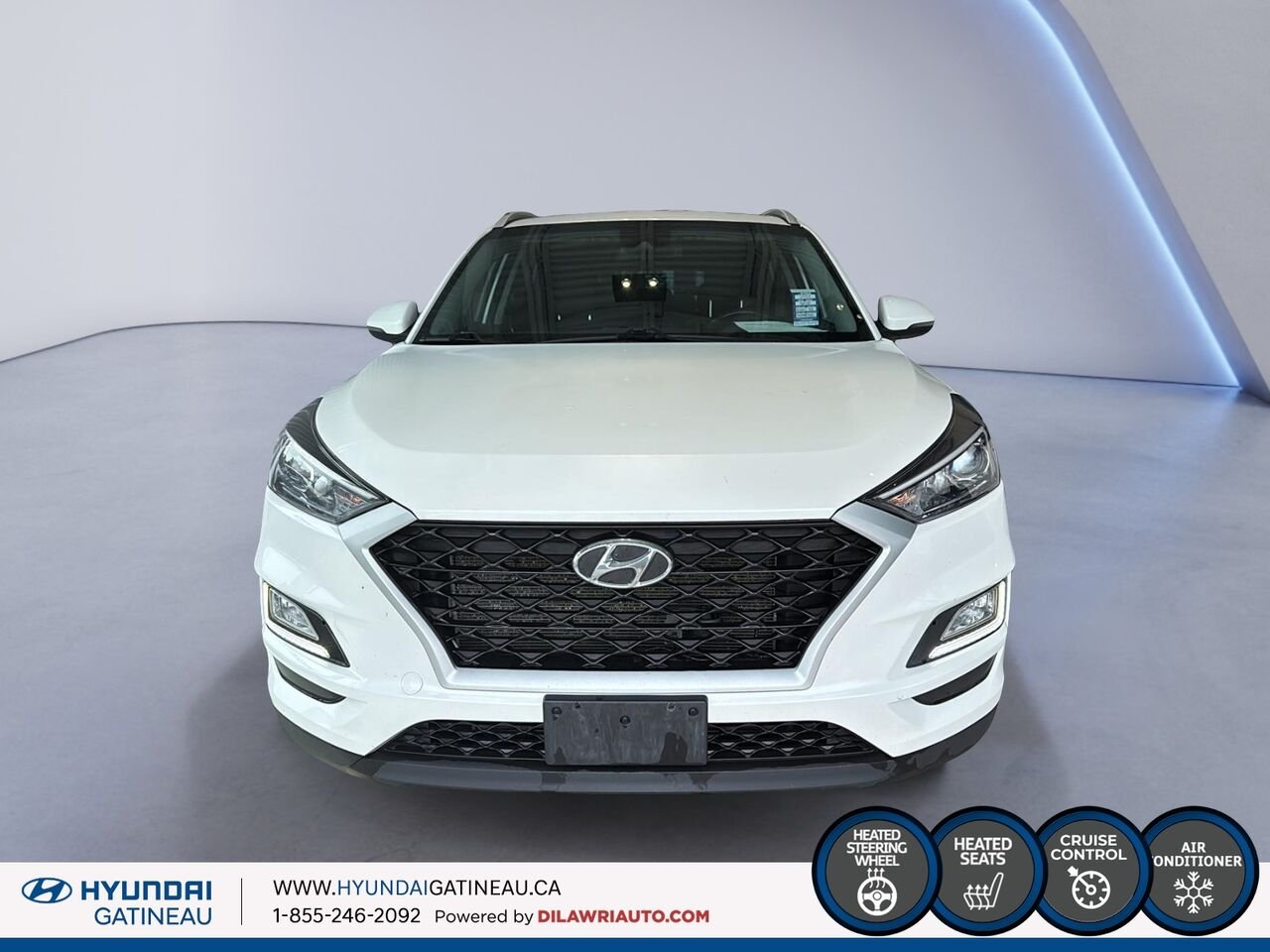 Hyundai Tucson 2021 Blanc Gatineau - photo #1