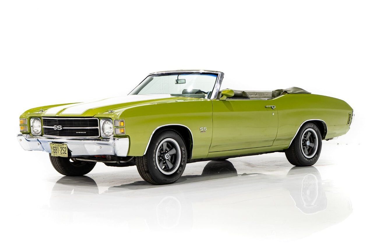 Chevrolet Chevelle SS Matching numbers 454 LS5 4-speed 1971 Vert Montréal - photo #0