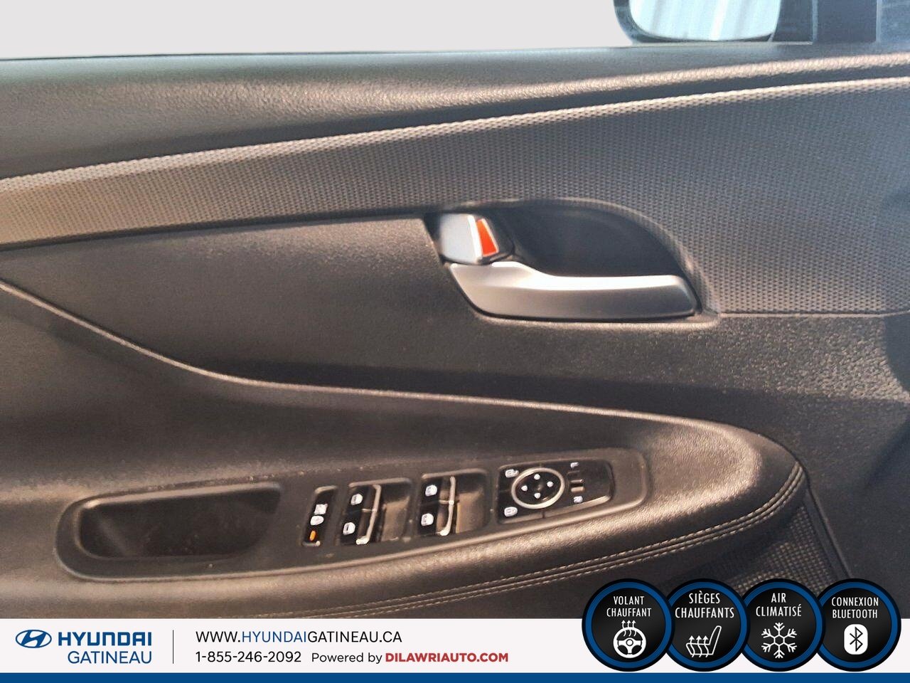 2019 HYUNDAI SANTA FE S *** AWD *** Sieges chauffants *** camera de recul *** Black Ottawa & Gatineau - photo #10