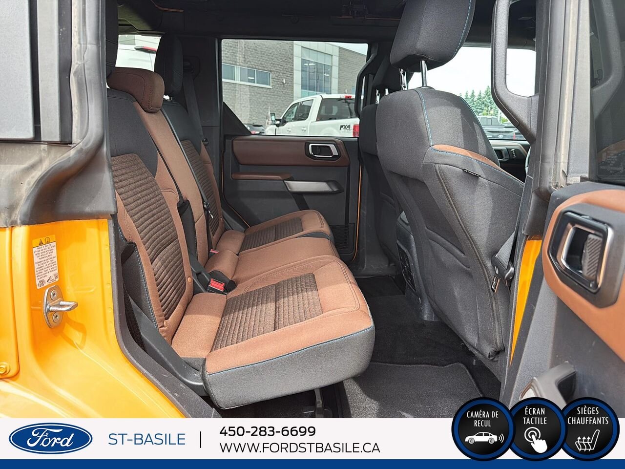 2022 Ford Bronco Orange Saint-Basile-le-Grand - photo #12