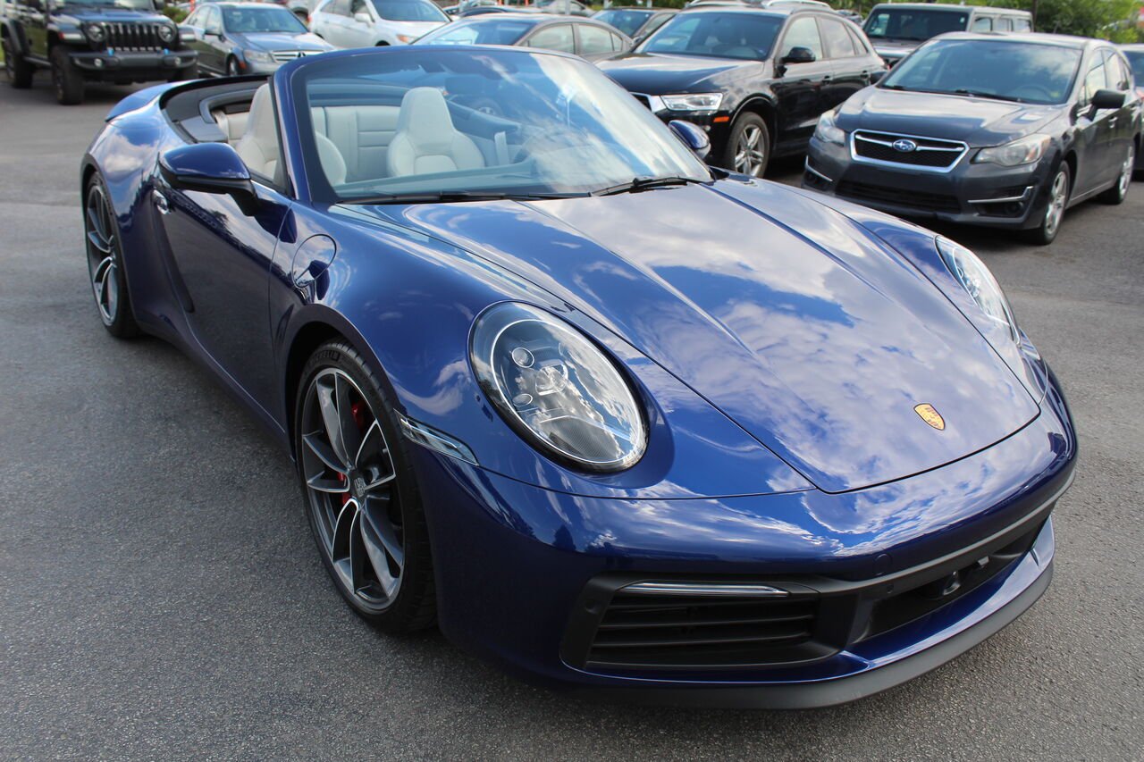 Porsche 911 VIN: WP0CB2A97NS244501 2022 Bleu Sainte-Rose - photo #5