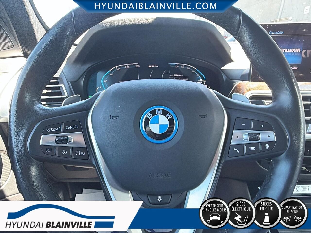 BMW X3 2022 Noir Blainville - photo #13