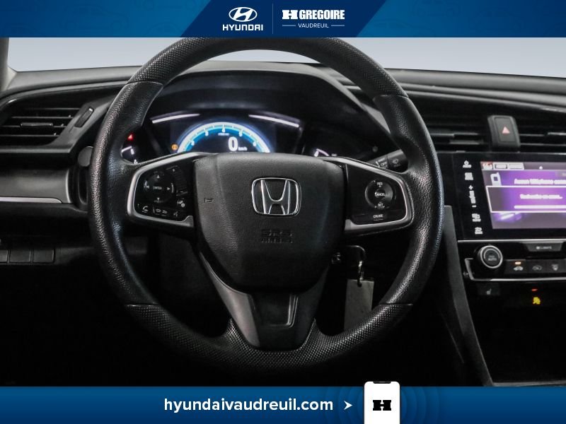 Honda Civic 2018 Blanc Laval - photo #19