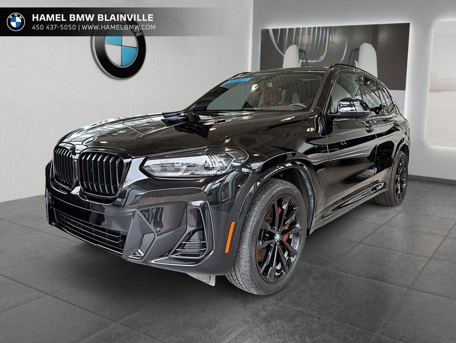 BMW X3 2024 2024 Noir