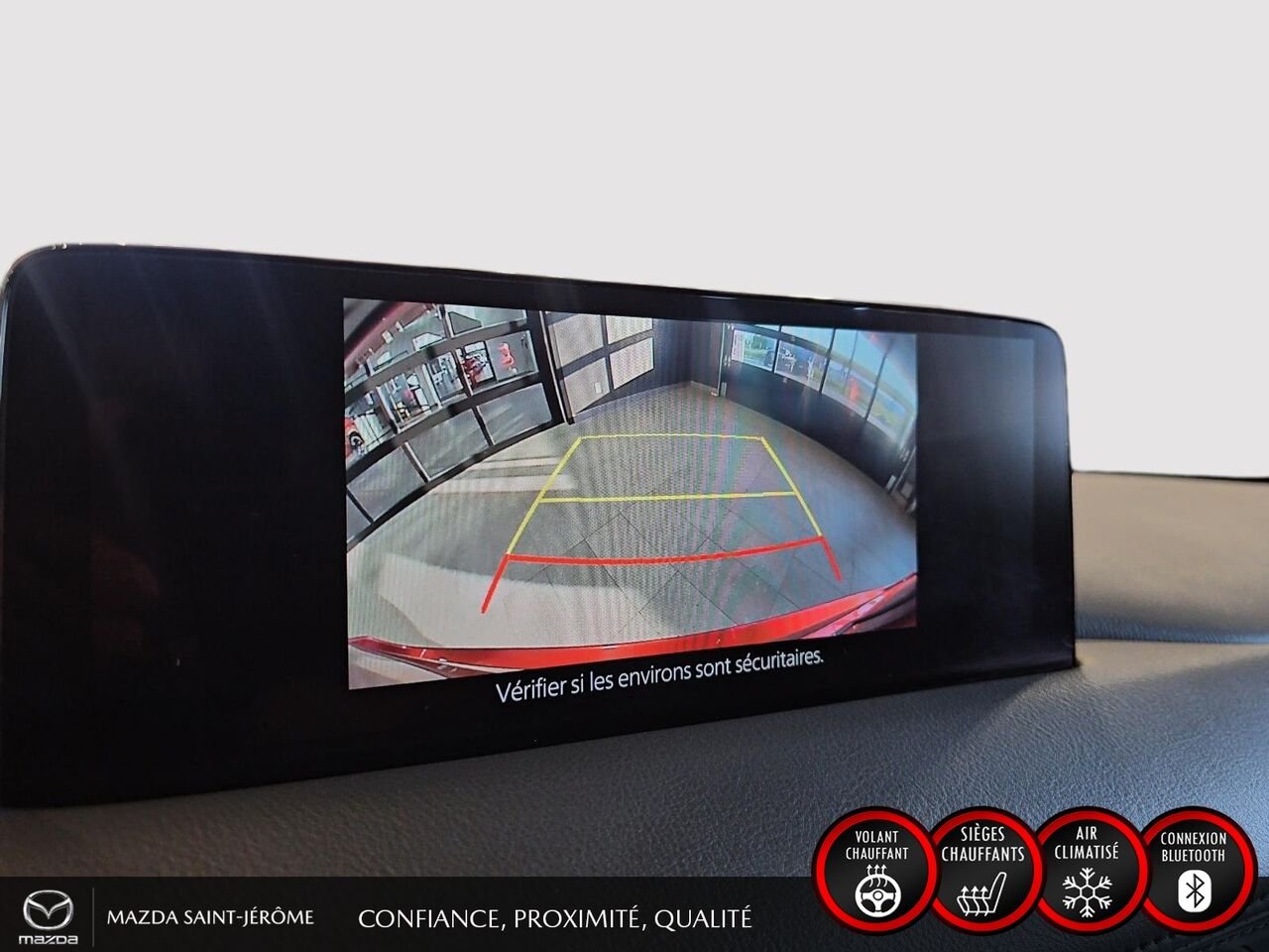 2024 Mazda CX-5 GS | AWD | SIMILICUIR | HAYON ÉLECTRIQUE | VOLANT CHAUFFANT Red Saint-Jérôme - photo #19