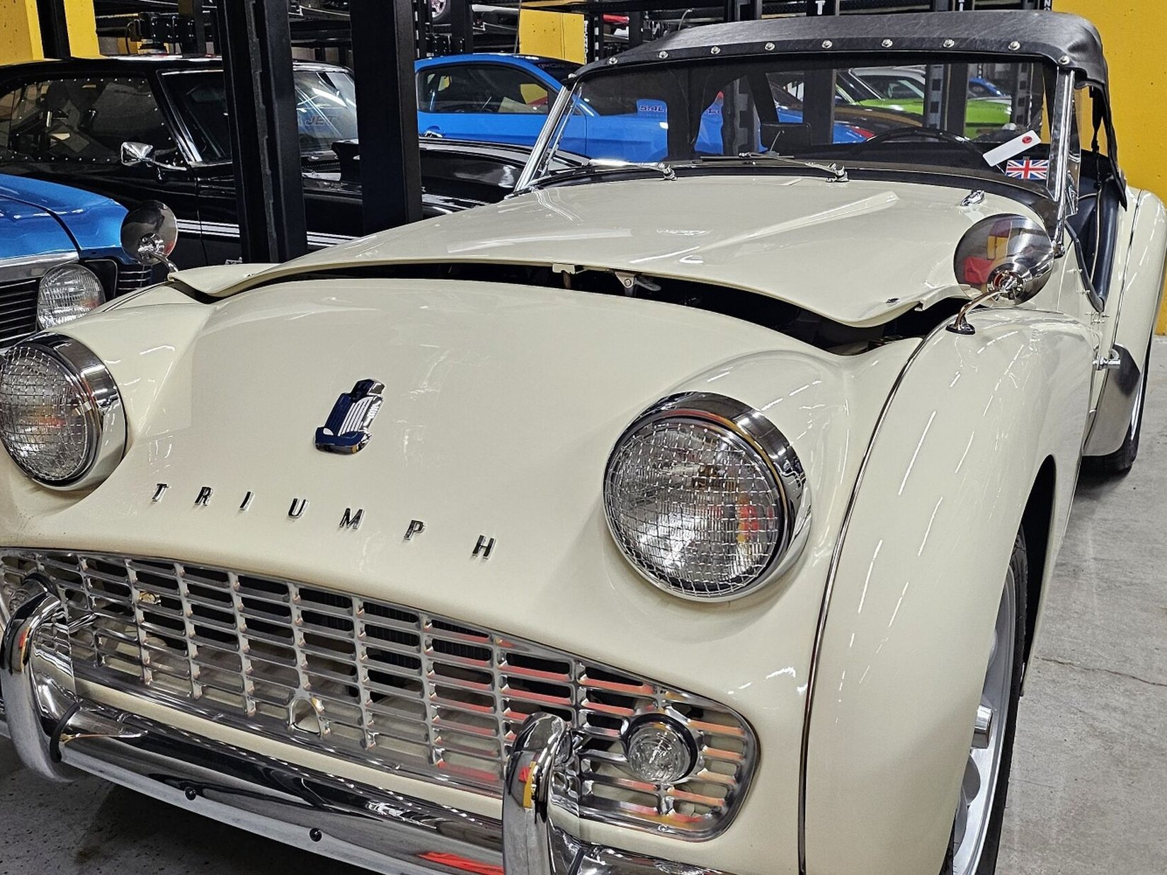 Trium TR3A 1962 Bleu Montréal - photo #0