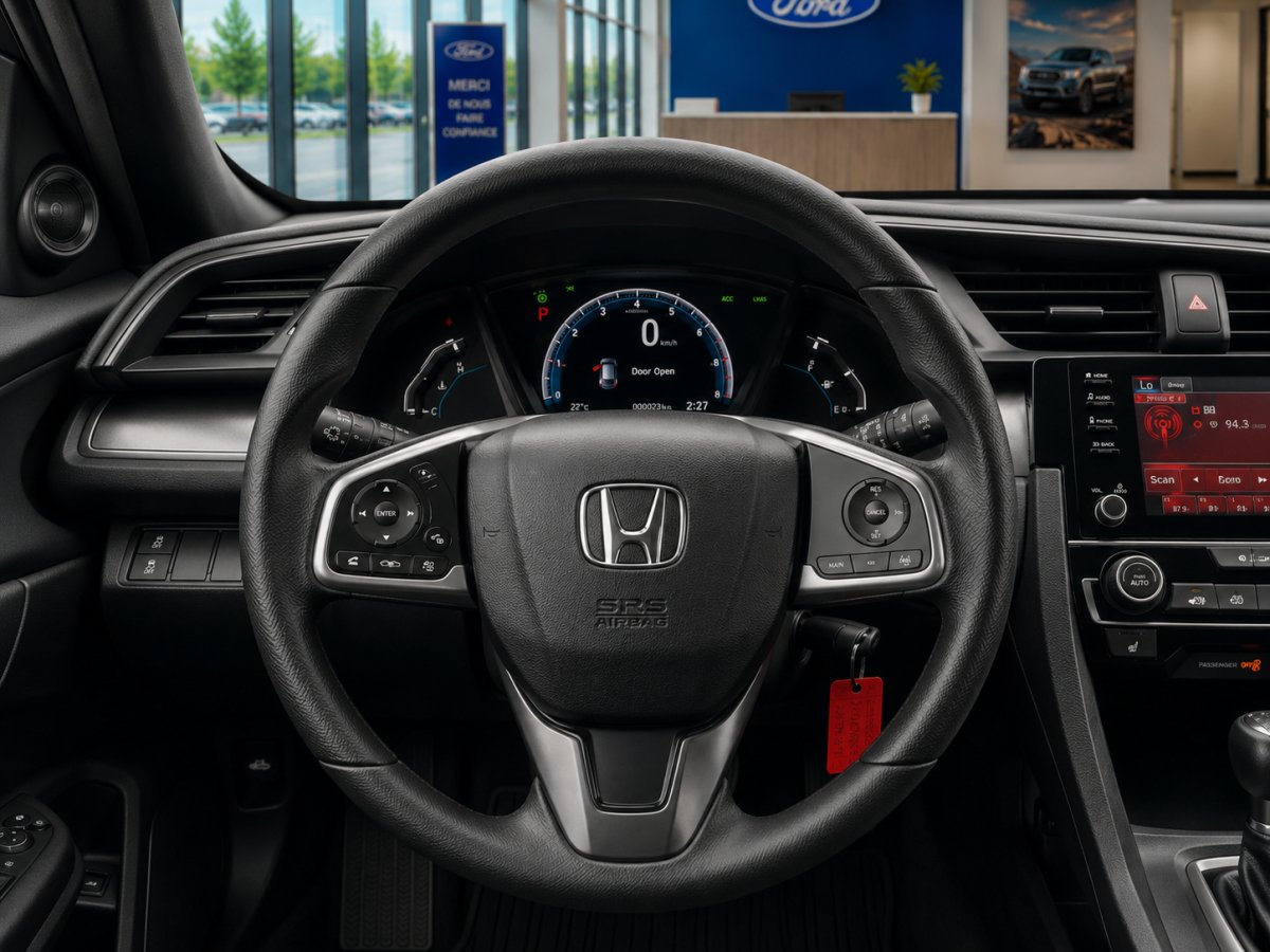 Honda Civic 2020 Noir La Sarre - photo #7