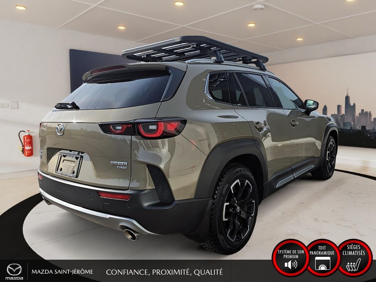 Mazda CX-50 Édition Meridian | TOIT PANORAMIQUE | CUIR | AWD | 2024 Beige Saint-Jérôme - photo #5