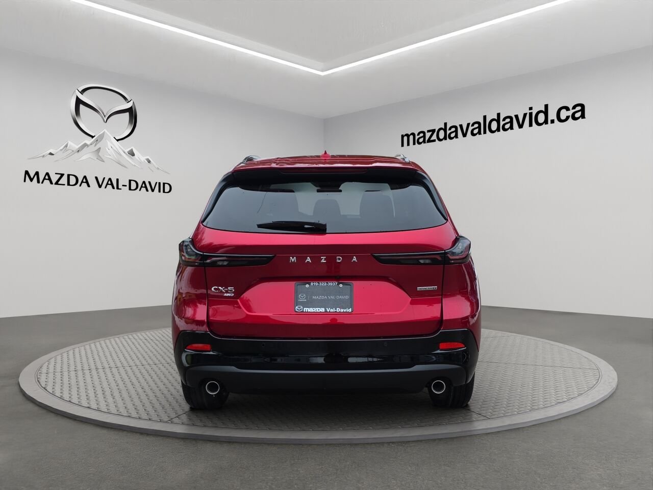 2026 Mazda CX-5 GT TI, ÉCRAN TACTILE 12.9 POUCES, SIÈGES CHAUFFANTS Soul Red Crystal Metallic Val-David - photo #16