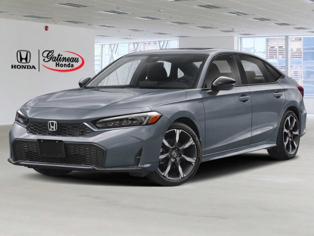 2026 Honda Civic hybride berline Sport Touring eCVT Grey Gatineau - photo #0
