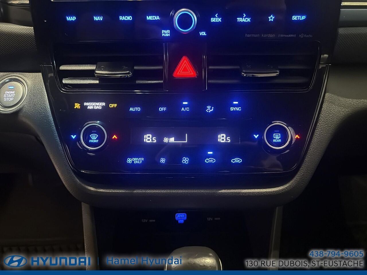 2020 Hyundai Ioniq hybride rechargeable Black Saint-Eustache - photo #17