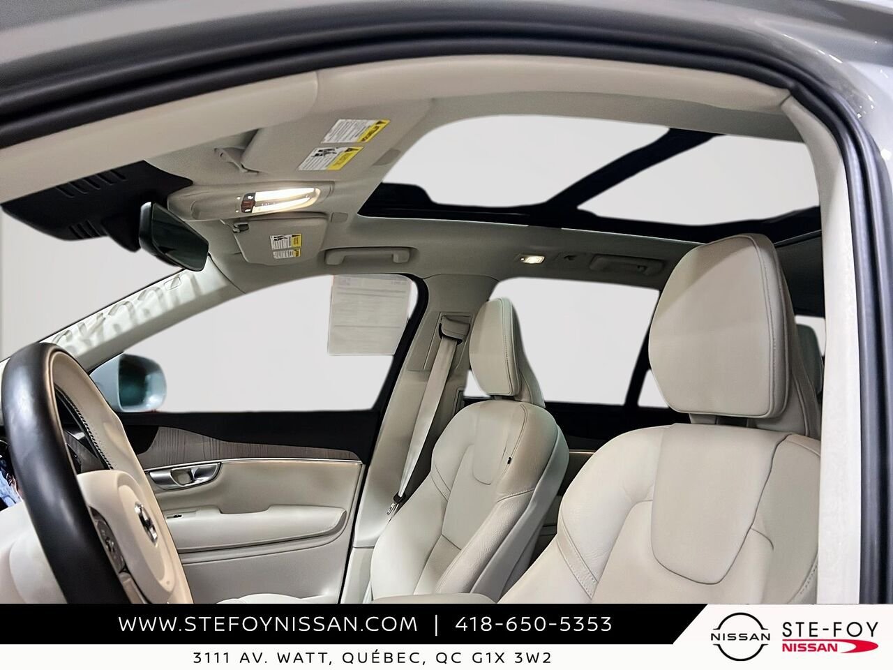 Volvo XC90 Recharge PLUS BRIGHT THEME PHEV 2024 Gris Ste-Foy - photo #16