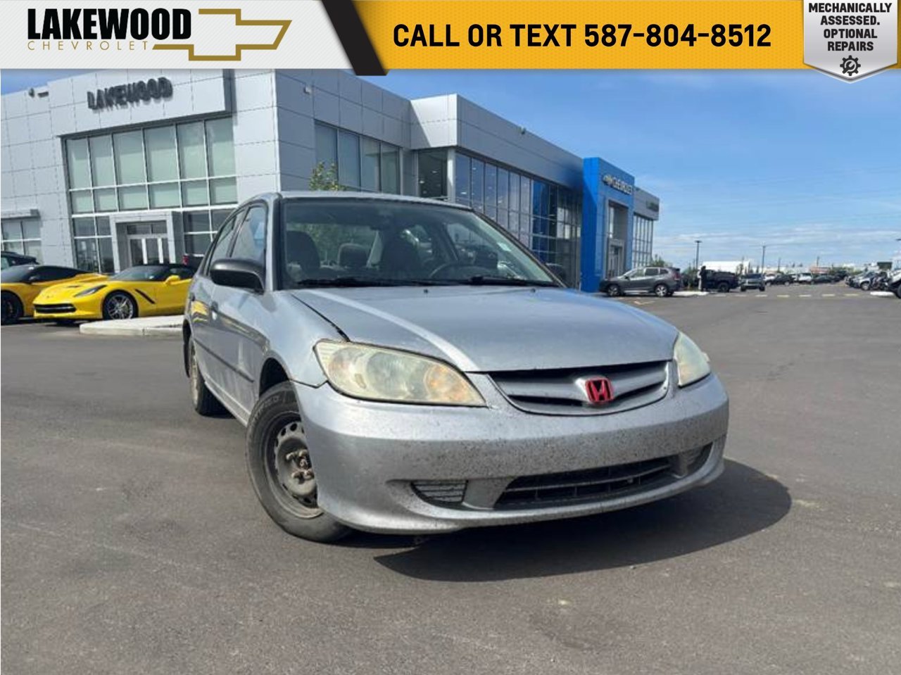 2004 Honda Civic Sdn 4dr Sdn SE Auto Grey Sherwood Park - photo #0