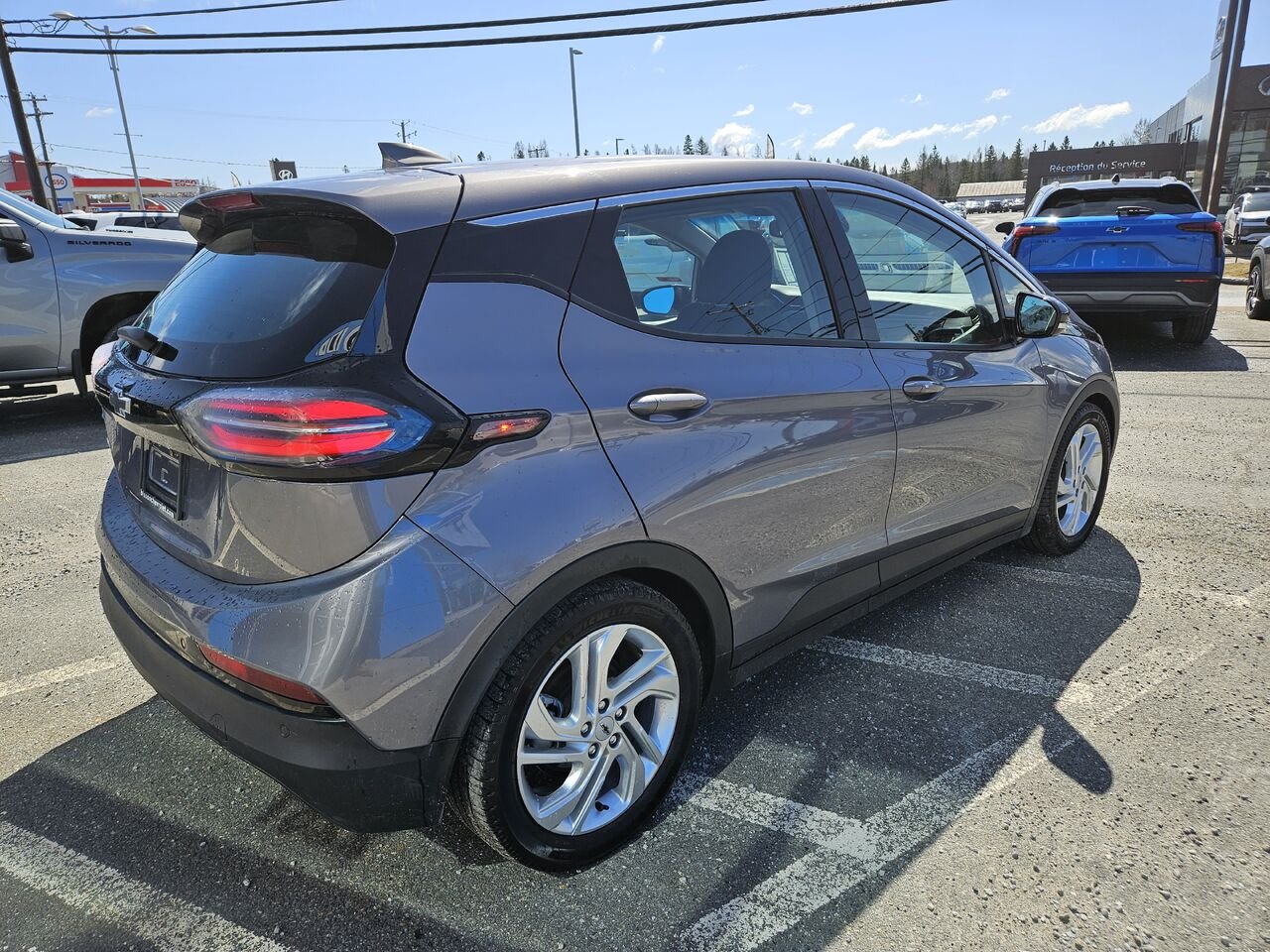 Chevrolet Bolt EV 1LT familiale 5 portes 2022 Gris Thetford Mines - photo #2