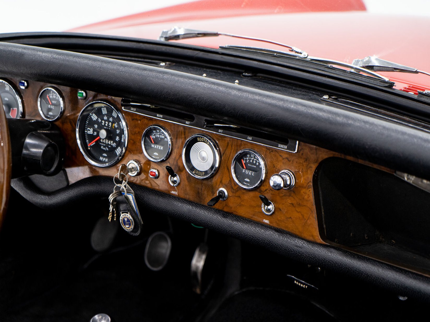 1967 Sunbeam Tiger Unrestored with single repaint **PRIX EN USD** Red Montreal - photo #10