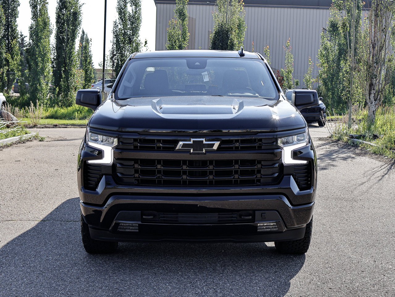 2023 Chevrolet Silverado 1500 4WD Crew Cab 147 RST Black Sherwood Park - photo #2