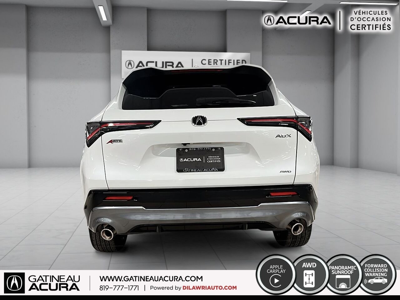 2025 Acura ADX A-Spec AWD White Ottawa & Gatineau - photo #16